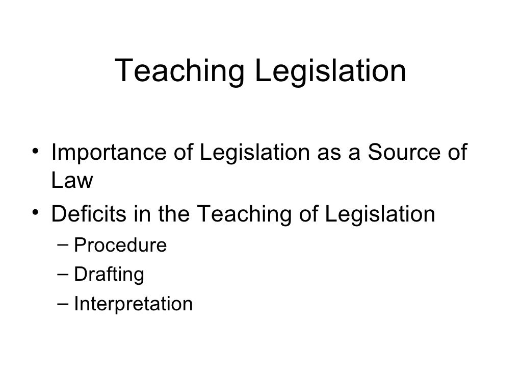 Teaching legislation via iTunesU an introduction to the making of le…