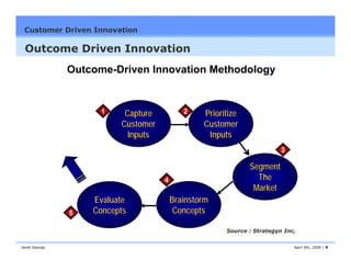 Customer Driven Innovation | PDF