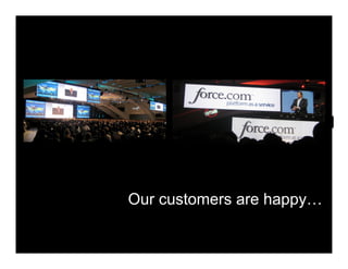 Our customers are happy…
 