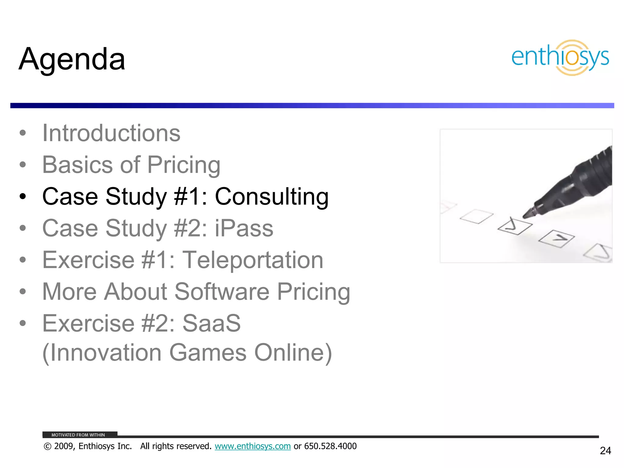 Pricing, Business Models, and What Things are Worth