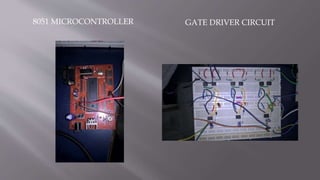 8051 MICROCONTROLLER GATE DRIVER CIRCUIT
 