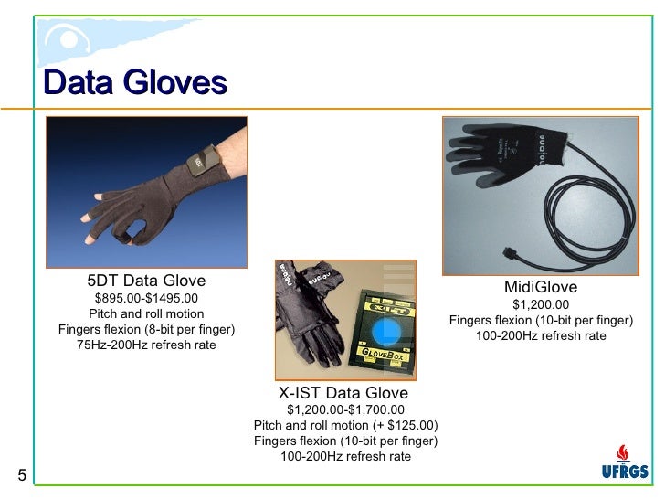 The Imagebased data glove presentation