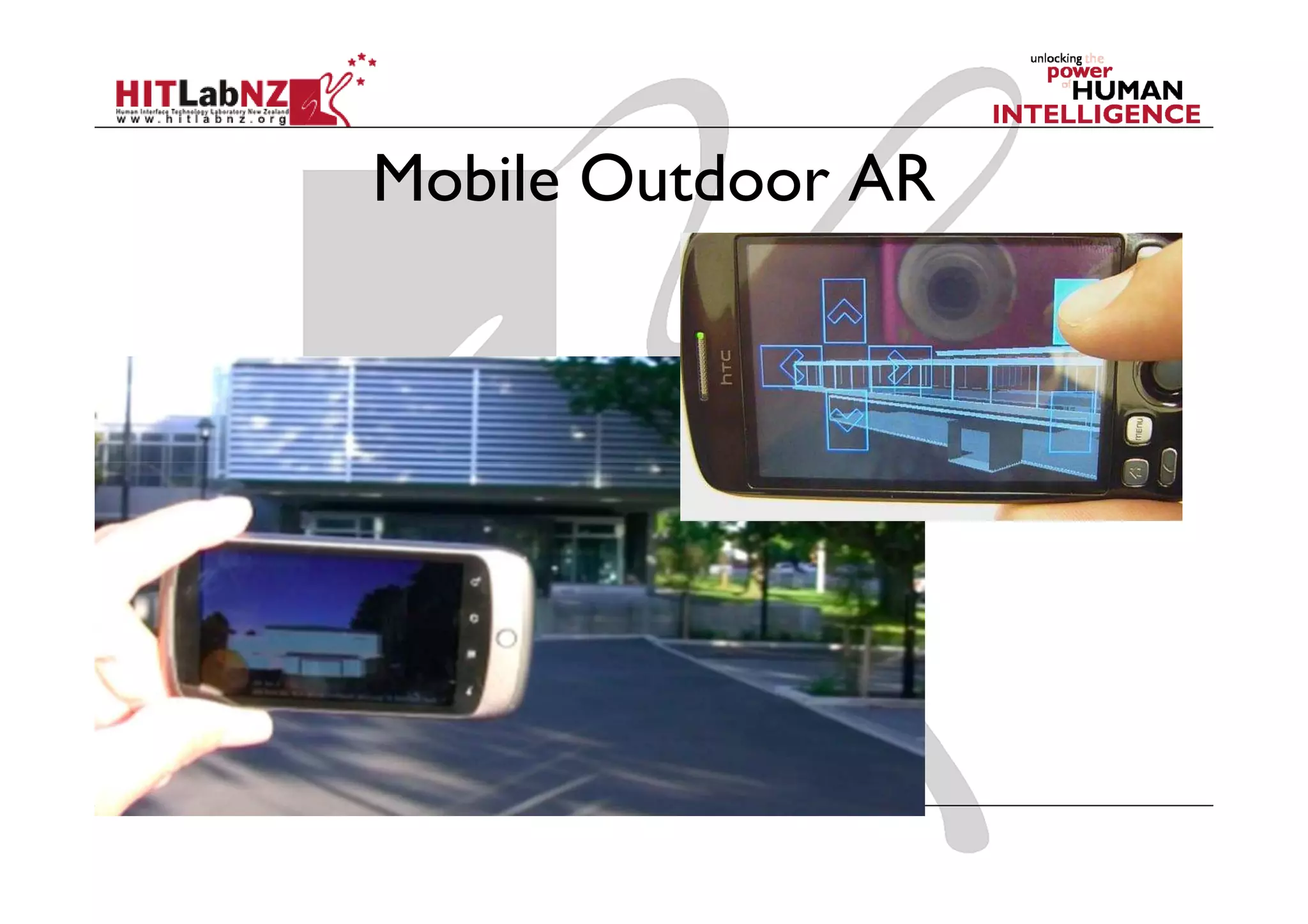 Mobile Outdoor AR
 