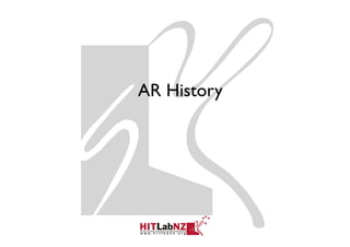 AR History
 