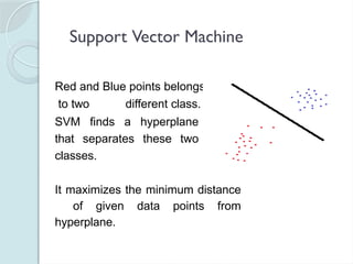 SVR in Machine Learning for machine learning | PPTX
