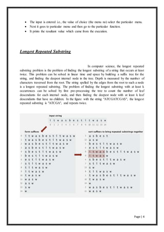 A project on advanced C language | PDF