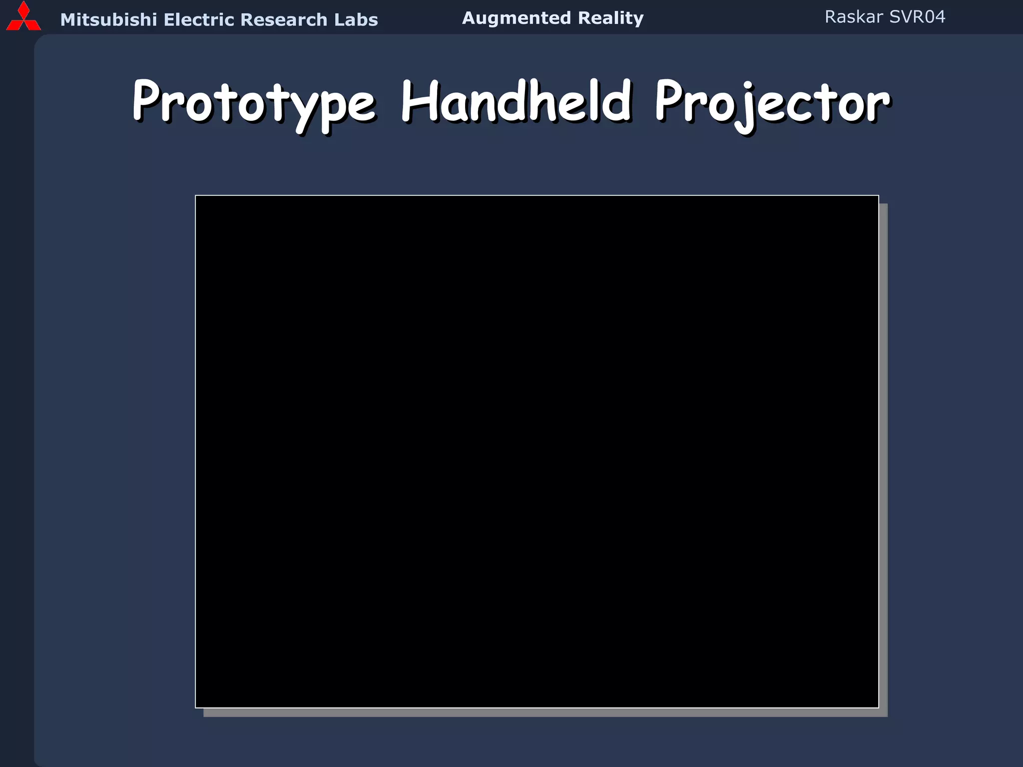 Prototype Handheld Projector 