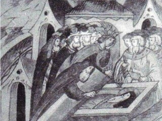 Прошло је преко пола века од како је
Прошло је преко пола века од како је
кнез Растко напустио Херцеговину
кнез Растко напустио Херцеговину
као своју кнежевину и побегао у
као своју кнежевину и побегао у
Свету Гору. А сада је донешен назад
Свету Гору. А сада је донешен назад
као светитељ Сава у ту исту
као светитељ Сава у ту исту
провинцију – Херцеговину
провинцију – Херцеговину...
...
Отац се вратио својој деци. Његова
Отац се вратио својој деци. Његова
гробница у Милешеву постаде извор
гробница у Милешеву постаде извор
милости, здравља и утехе за потоње
милости, здравља и утехе за потоње
српске генерације.
српске генерације...
..
 