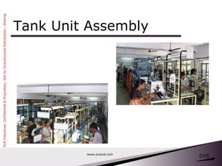 Tank Unit Assembly www.svsind.com 