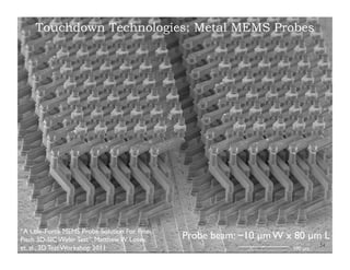 Silicon Valley Test Workshop - 2.5D-3D What - Ira Feldman 111111 | PDF