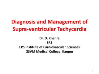 Paroxysmal Supraventricular Tachycardia Ecg Slide Share