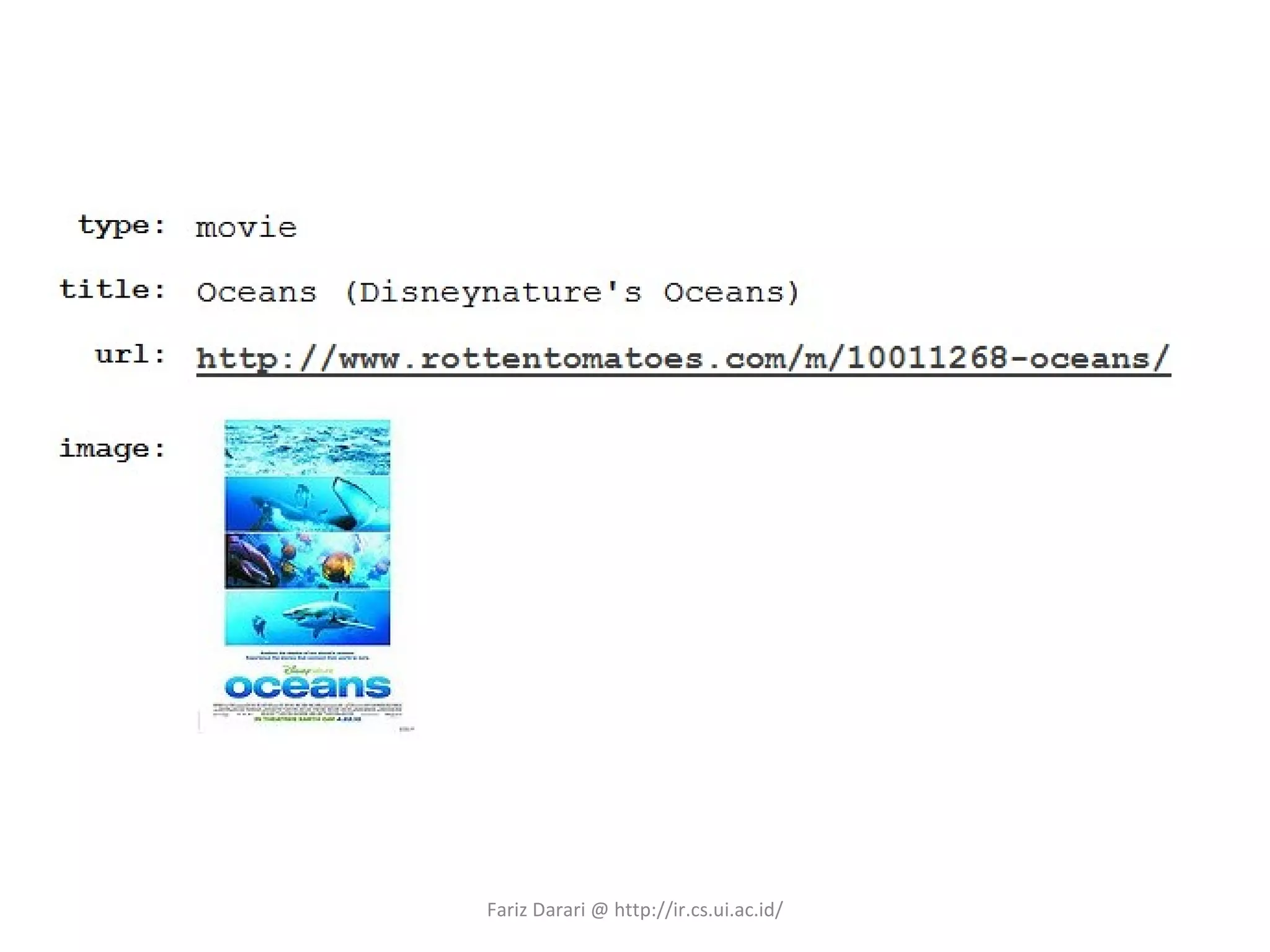 Fariz Darari @ http://ir.cs.ui.ac.id/ 