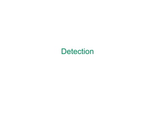 Detection 