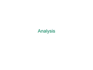 Analysis 