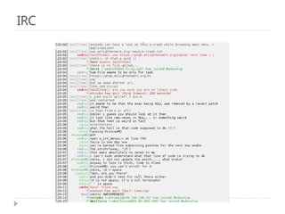 IRC 
 