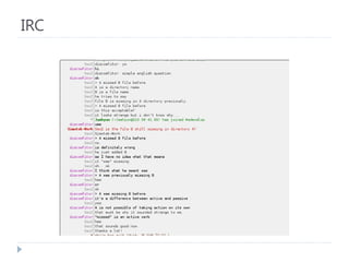 IRC 
 