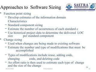 Comprehensive Estimation Techniques for Software Project Management | PPTX