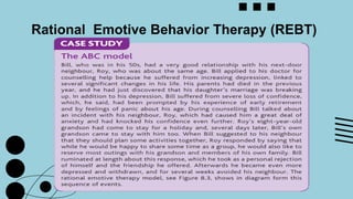 Rational Emotive Behavior Therapy (REBT)
 