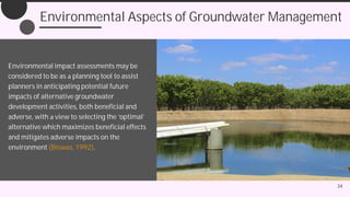 Surface Water and Groundwater Interaction | PDF