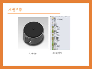 개별부품
5. 엔진룸 사용된 피처
 