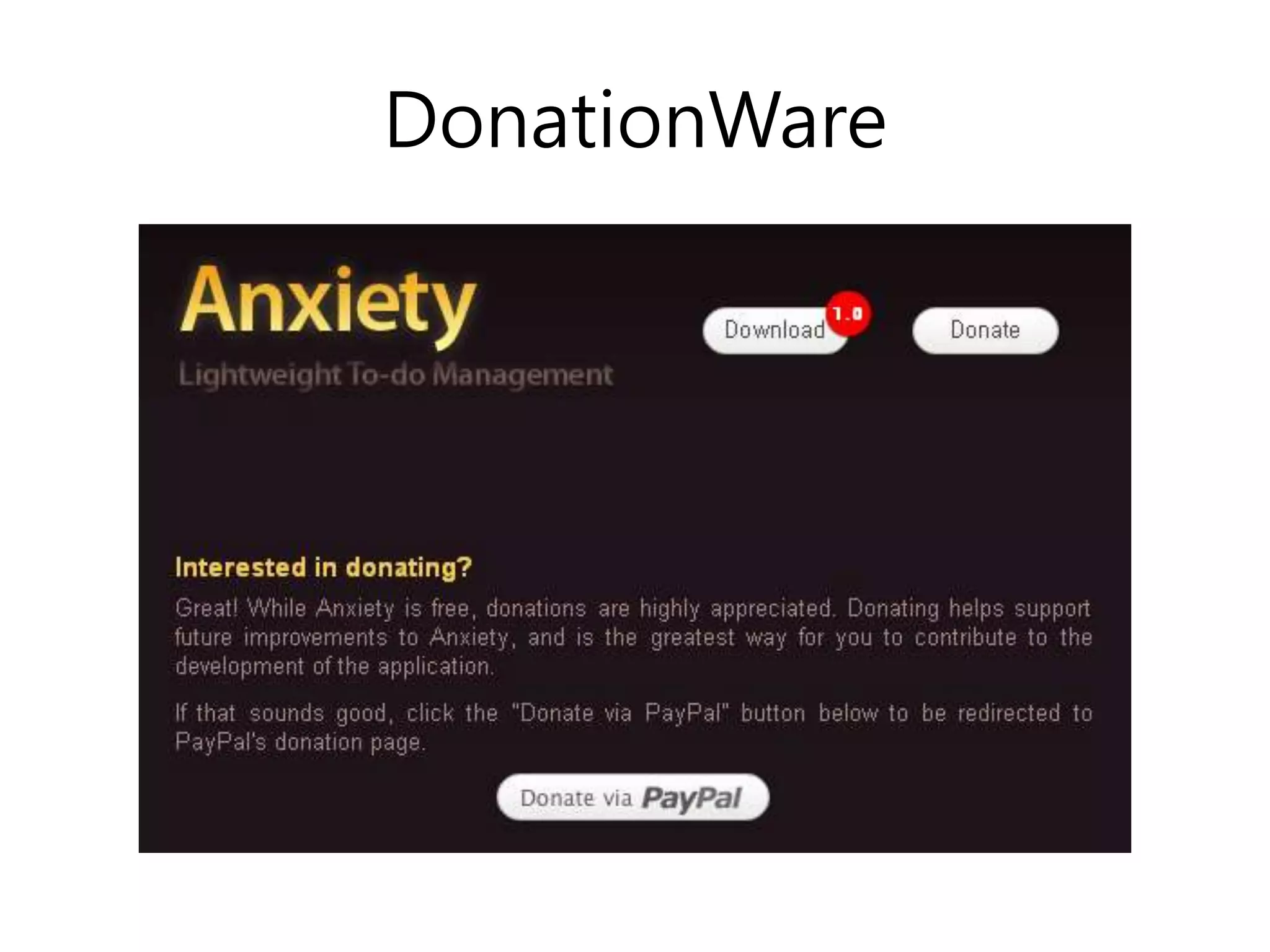 DonationWare
 