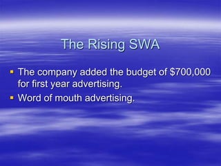 Swa Risk Management strategic Management of South West Airlines | PPTX