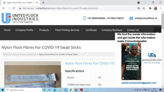 Swab sticks-covid-19