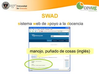 SWAD: introducción y funcionalidades | ODP