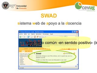 SWAD: introducción y funcionalidades | ODP