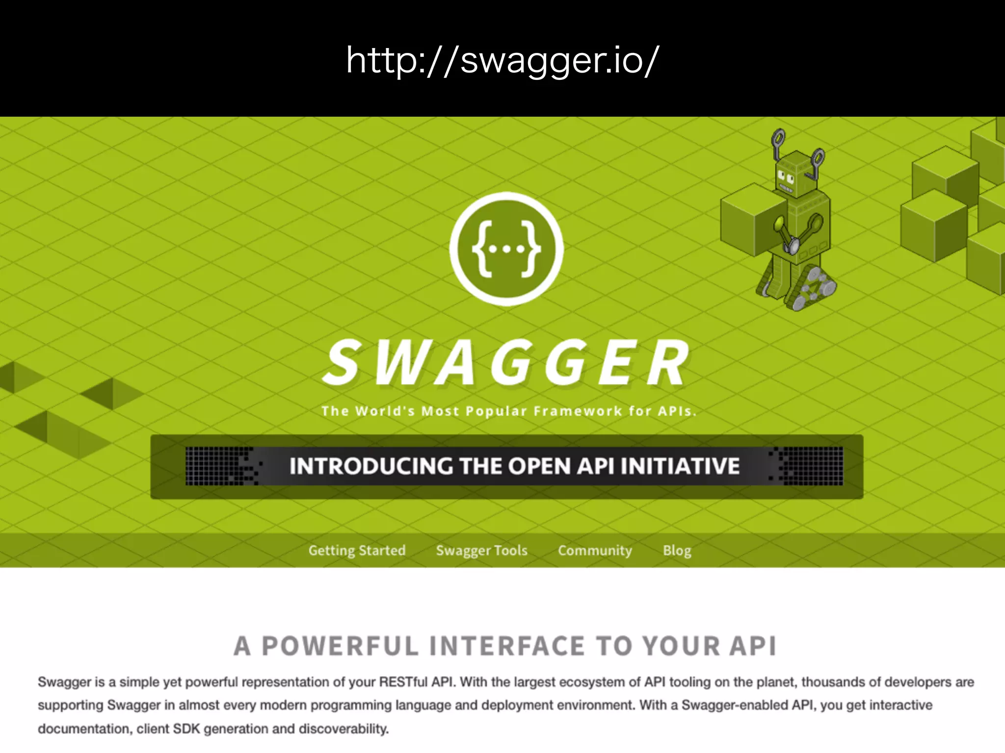 http://swagger.io/
 