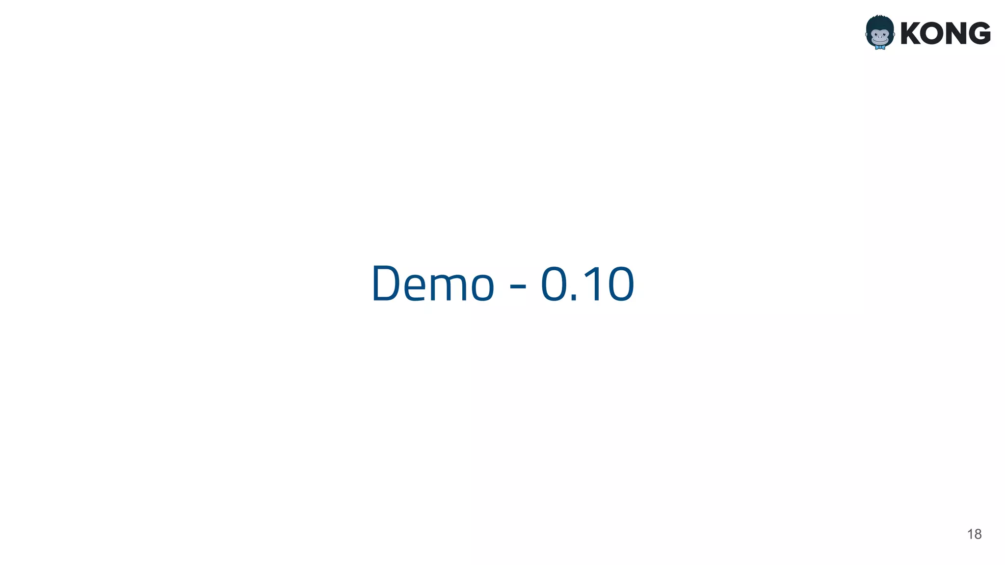 Demo - 0.10 18 