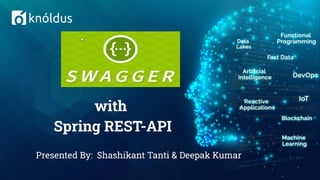 Presented By: Shashikant Tanti & Deepak Kumar
with
Spring REST-API
 