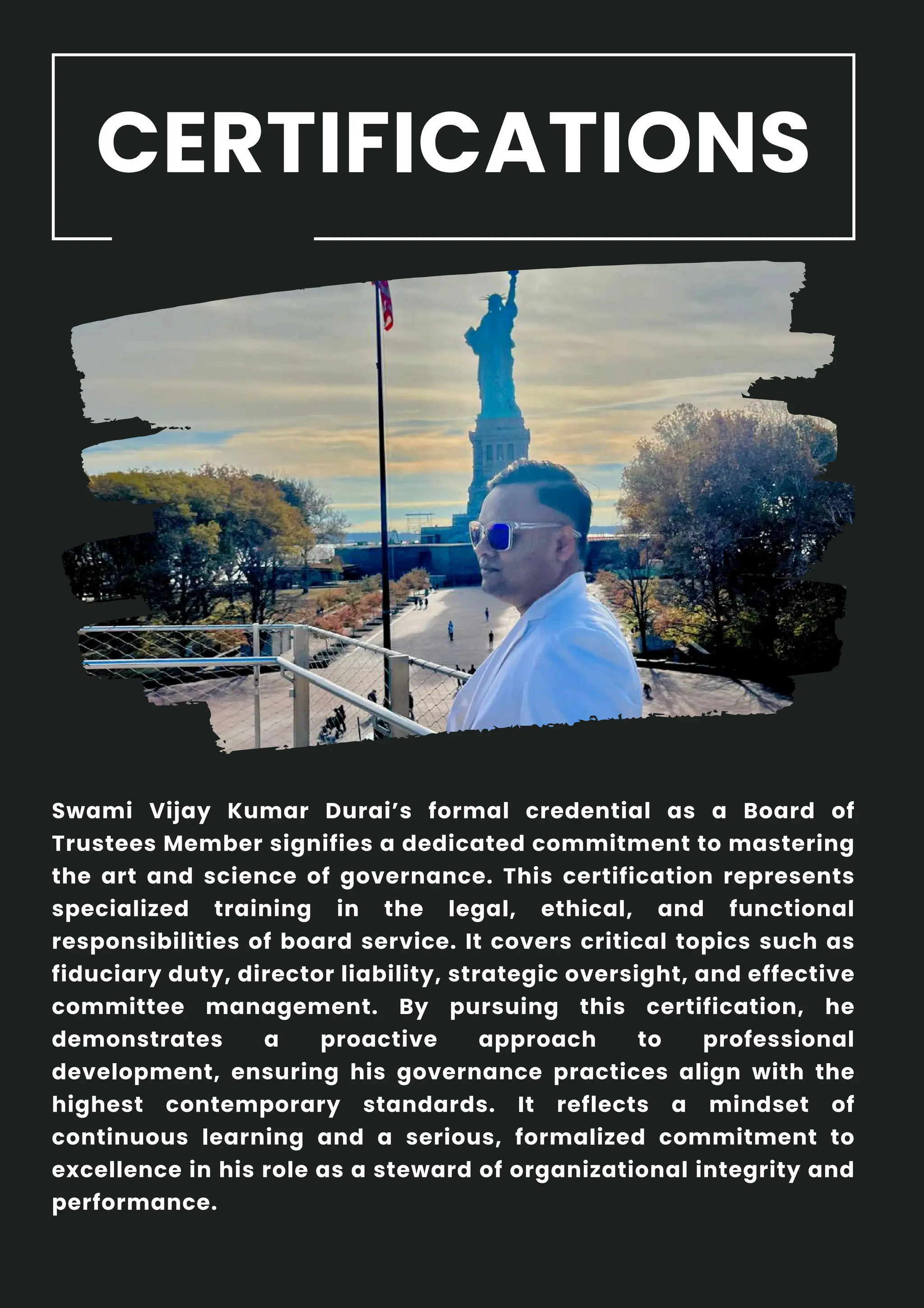 Swami Vijay Kumar Durai Board Member | US Strategic Leader | Governance ...