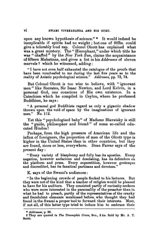 Swami Vivekananda and His Guru