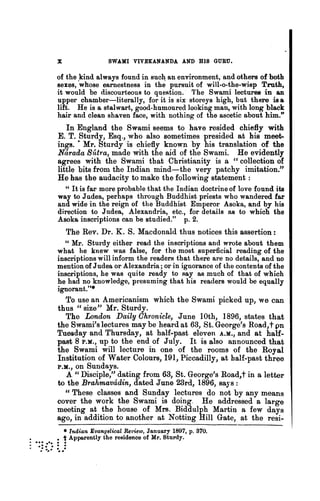 Swami Vivekananda and His Guru