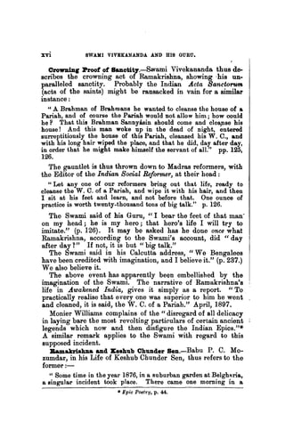 Swami Vivekananda and His Guru