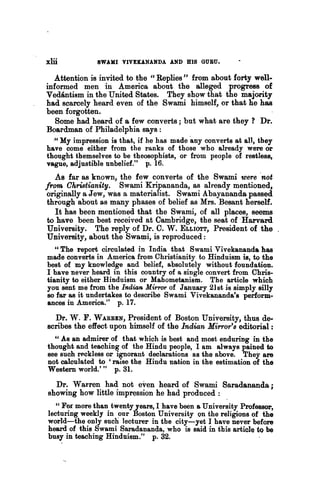 Swami Vivekananda and His Guru