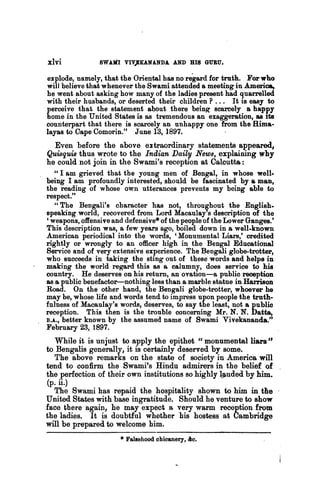 Swami Vivekananda and His Guru