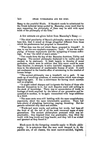 Swami Vivekananda and His Guru