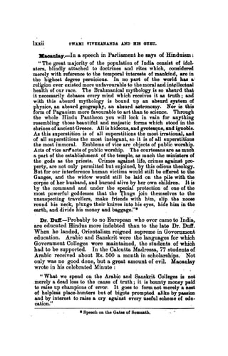 Swami Vivekananda and His Guru