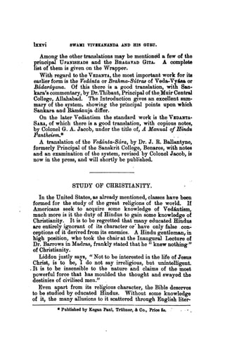 Swami Vivekananda and His Guru