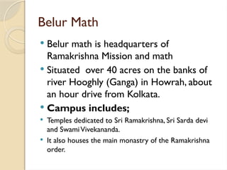 Shankarling Math ppt presentation about swami vivekananda | PPTX