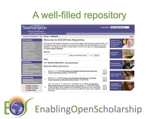 A well-filled repository