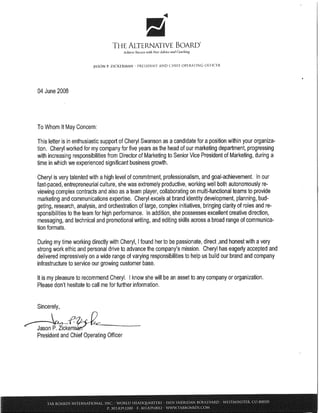 Swanson Reference Letter,Tab 06 04 2008