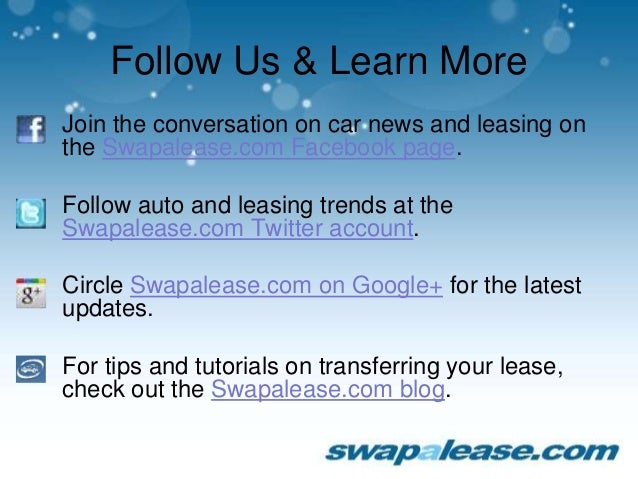Swap Car Leases Tips Swap Car Leases Tips