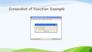 predefined and user defined functions | PPT