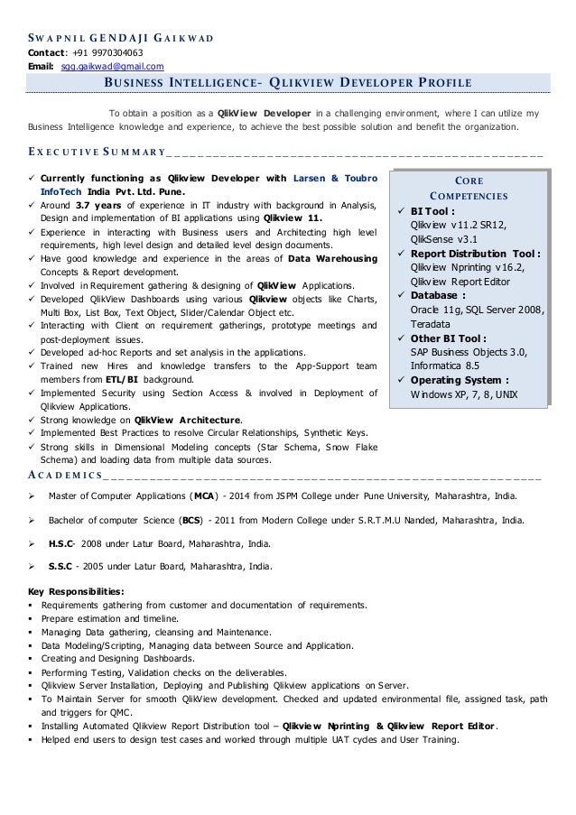 resume for board position