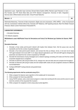 B.Tech. Lab Record for Data Communication & Computer Networks | PDF