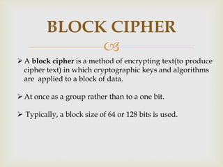 presentation based on data encryption standards | PPTX
