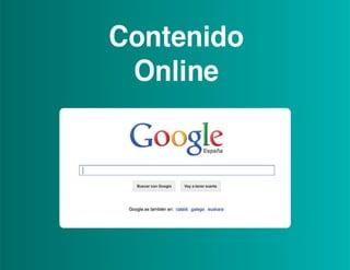 Creación de Contenido Online